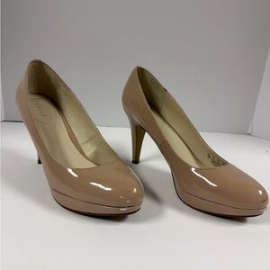 Nickels Vintage Platform Pumps